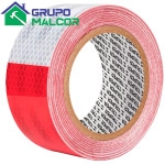 Cinta Reflectiva rojo y Blanco 101683 Truper