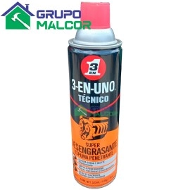 Super Espuma Desengrasante 3 en 1