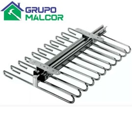 Pantalonera Extraible Cromada 11 Perchas