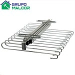 Pantalonera Extraible Cromada 11 Perchas