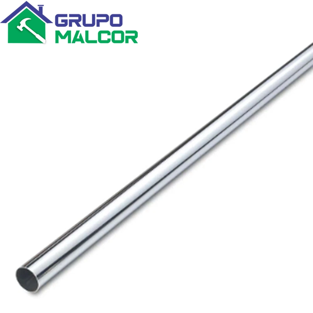 Tubo cromado 1/2" 3mt