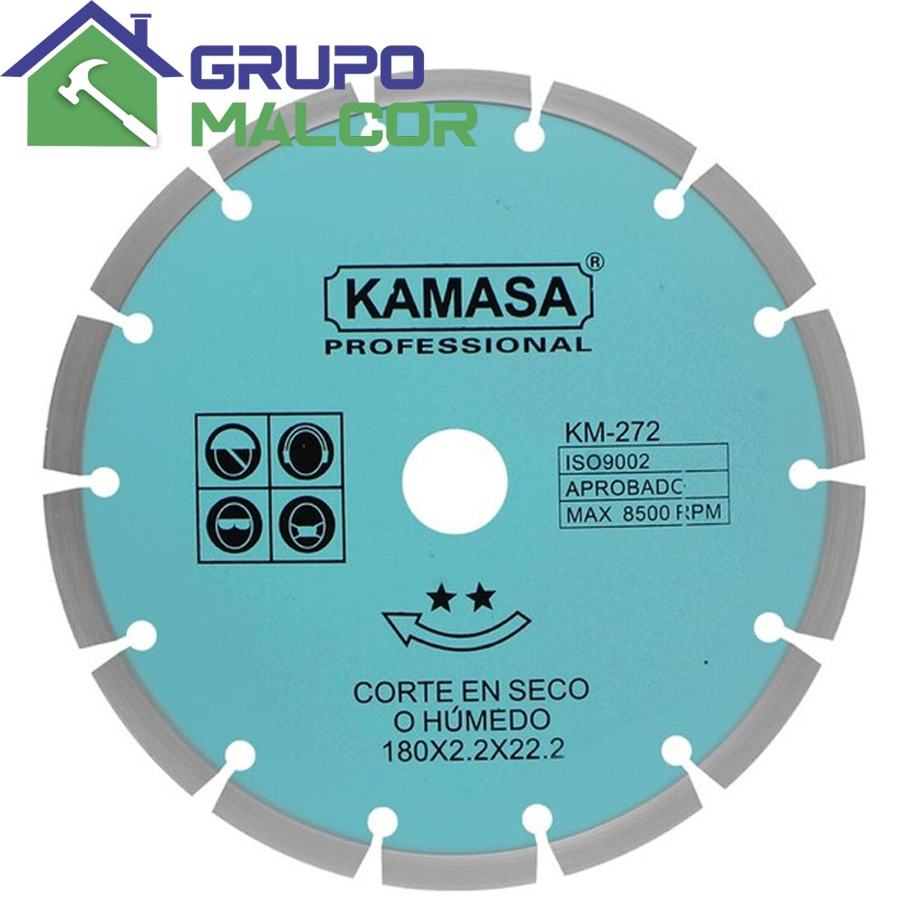 Disco Corte de Concreto Segmentado 7" KAMASA