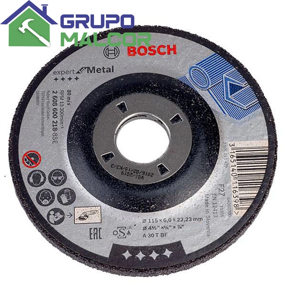 Disco Desbaste metal 4 1/2" Bosch
