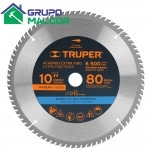 Disco Para Madera, 10" X 80 Dientes Centro 1", Truper