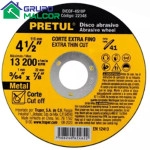 Disco Corte Metal 4 1/2" Pretul