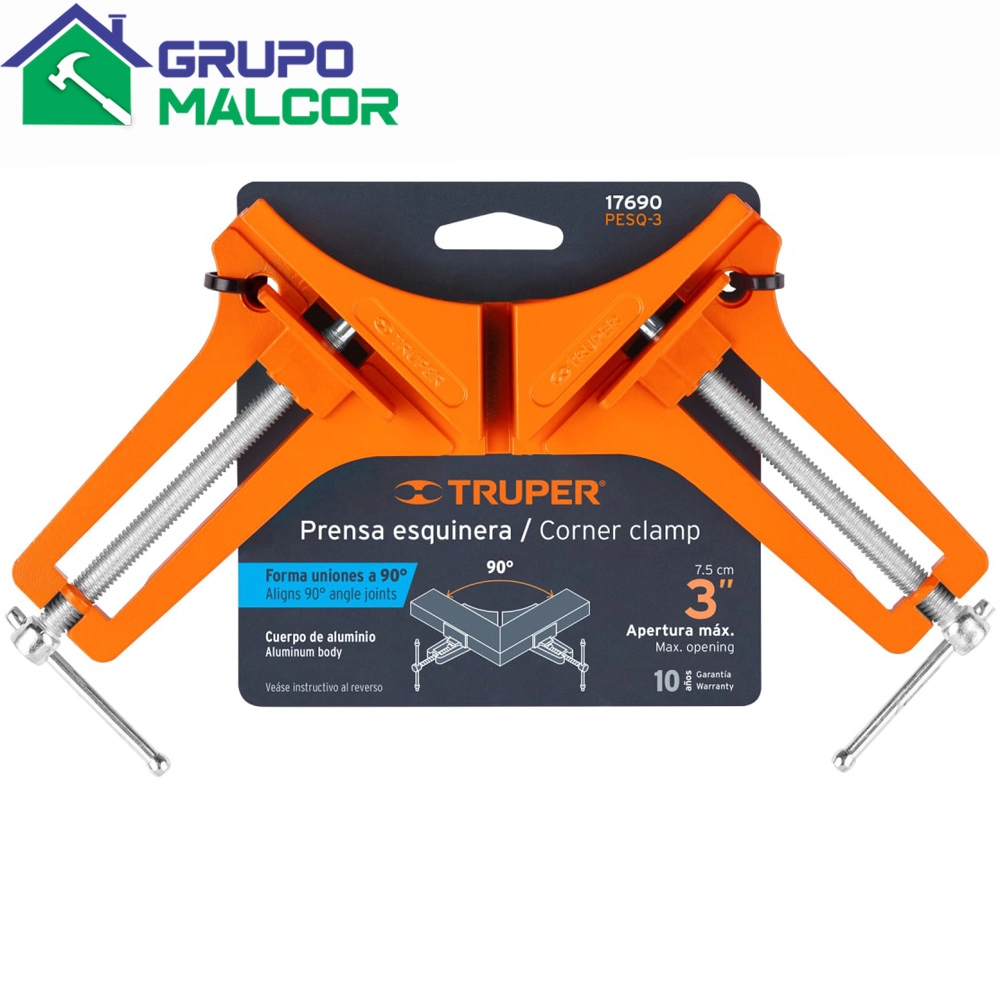 Prensa Esquinera 17690 3" Truper
