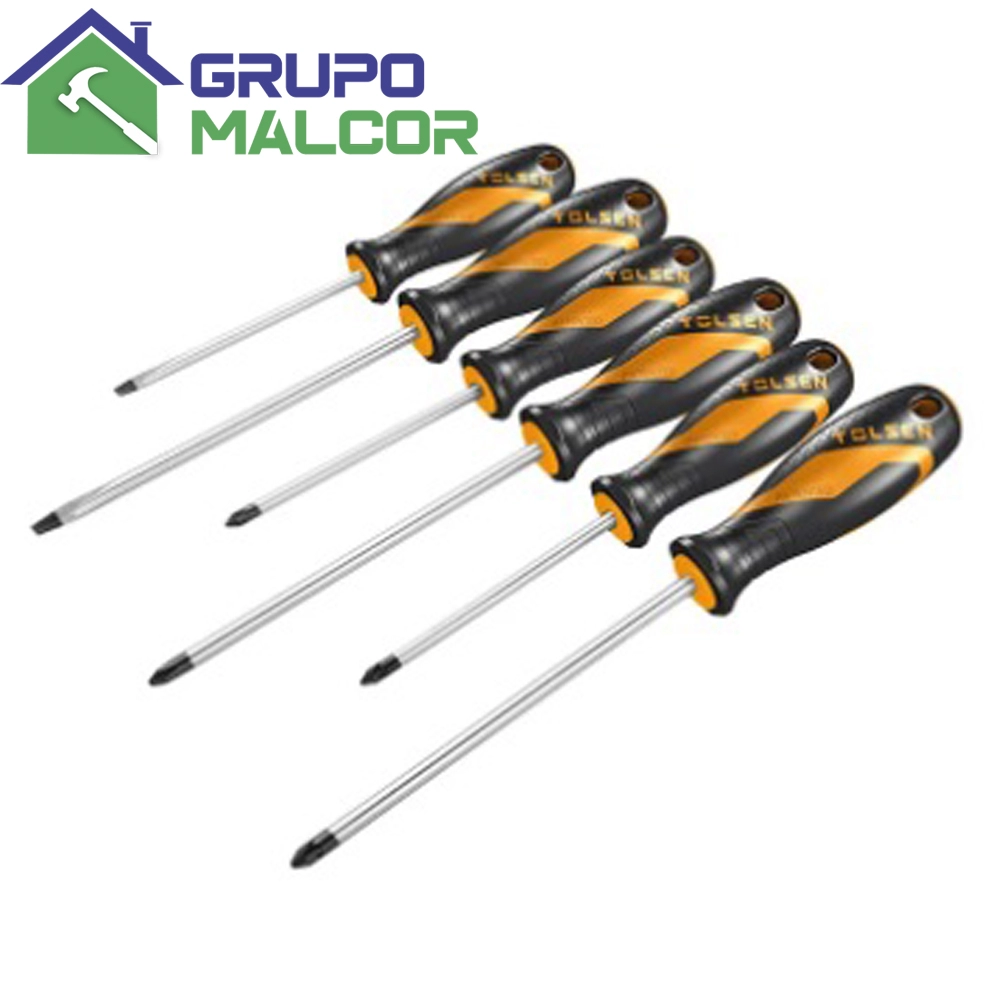 Juego de desarmadores 20014 6 pzas Tolsen