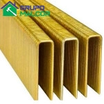 Grapas Casqueras Dorada 2"