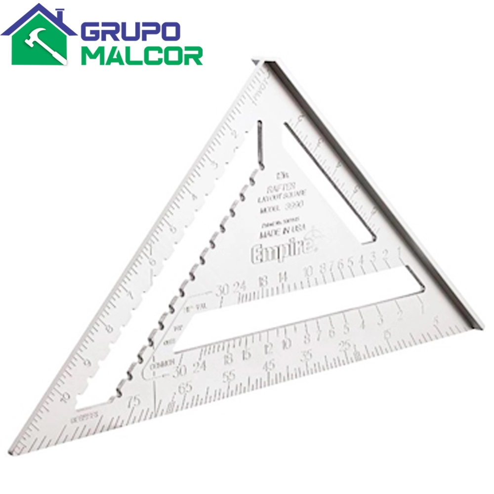 Escuadra Triangular Aluminio 15132 12" Truper