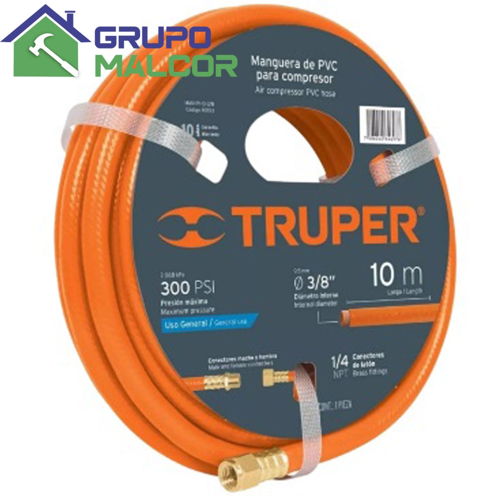 Manguera P/comprensora 10M 19014 Truper