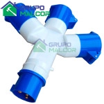 Enchufe Industrial pulpo mod. MENNEKES