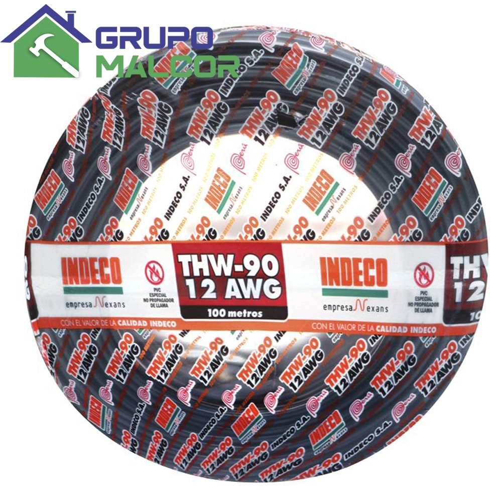 Cable THW-90 12 AWG Indeco