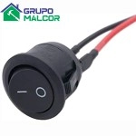 Interruptor Redondo empotrable