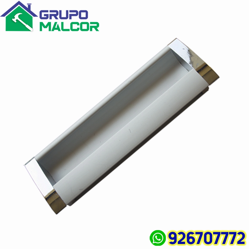 Jalador Tina Aluminio/cromado 96mm