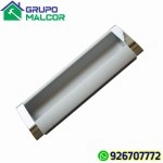 Jalador Tina Aluminio/cromado 96mm