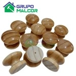 Jalador perilla de madera