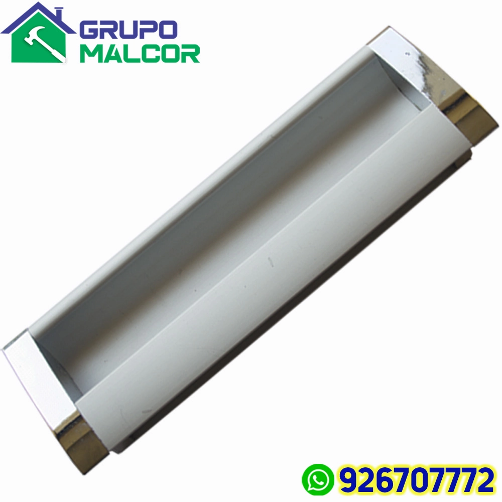 Jalador Tina Aluminio/Cromado 128mm