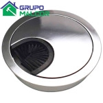 Pasacable Redondo Cromado 60mm