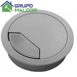 Pasacable Gris PVC 