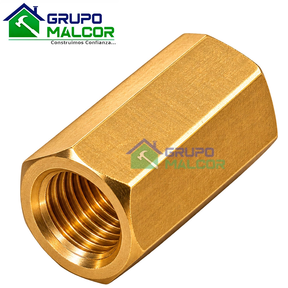 Acople union hembra 1/4"--