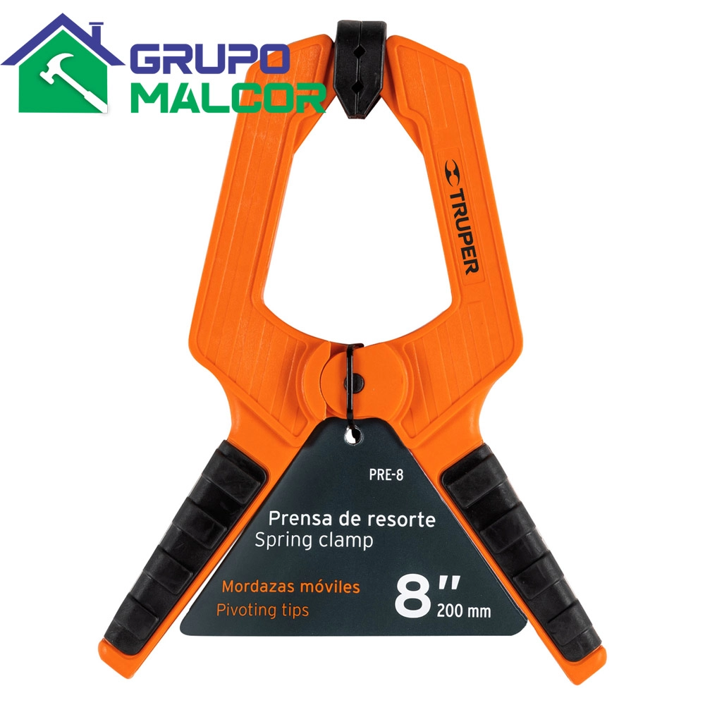 Prensa de resorte 17702 8" Truper