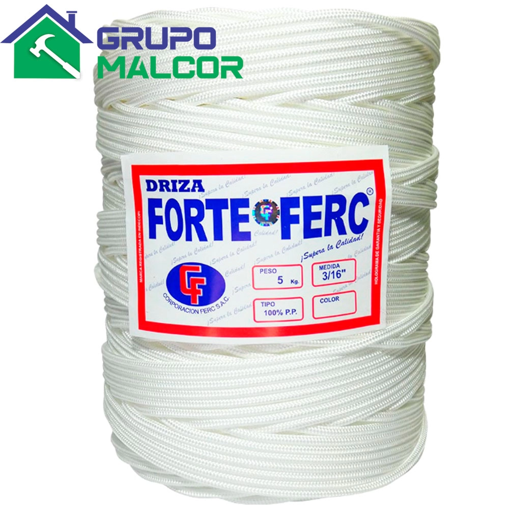 Driza de Nylon 3/16" 5kg