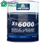 Pintura Acrilica X5 6000  Negro Grafito 1GL Anypsa