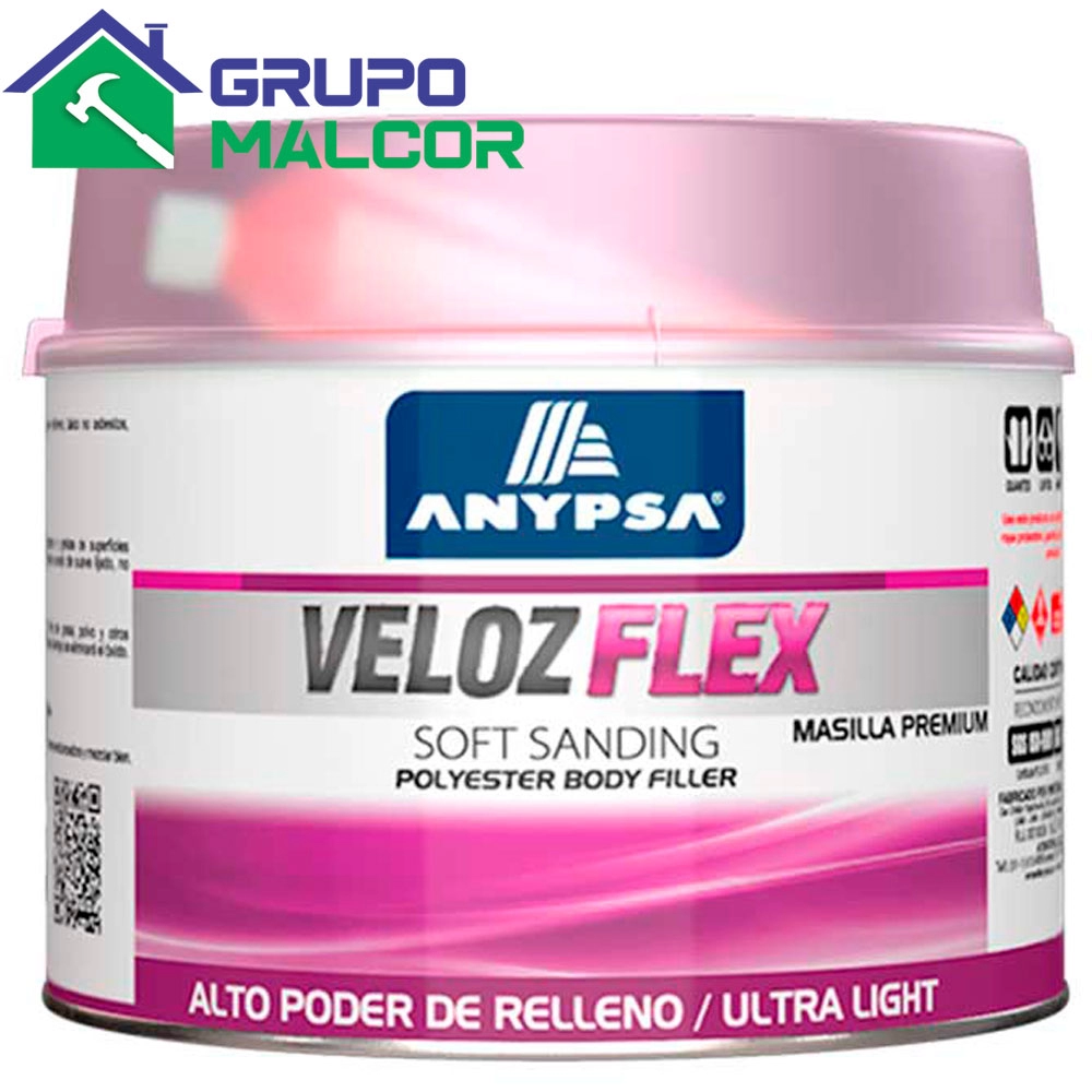 Masilla Veloz Flex 510 gr ANYPSA