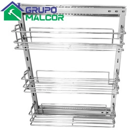 Condimentero 3 niveles 150mm 