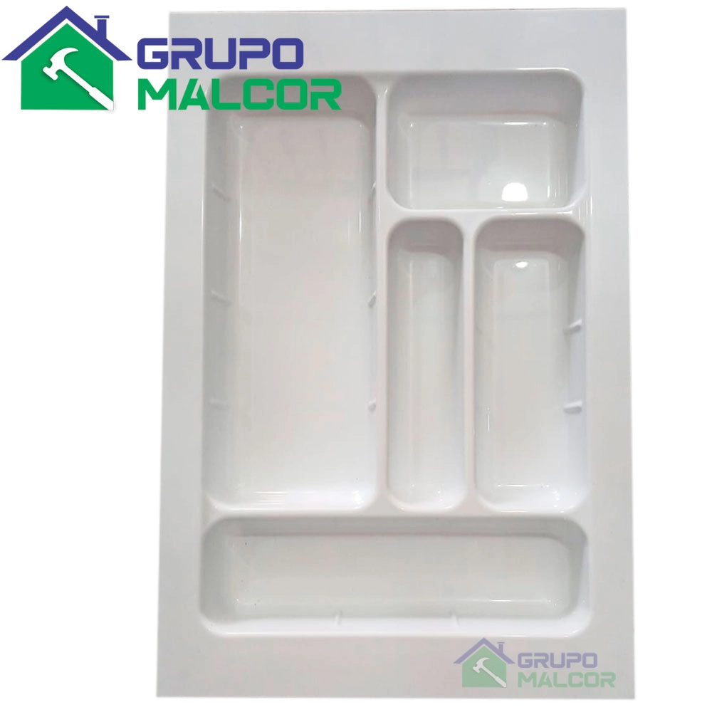 Cubertero Blanco de PVC  400mm