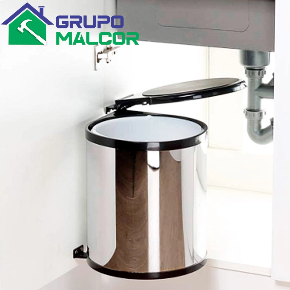 Tacho para basura inox 12 Litros