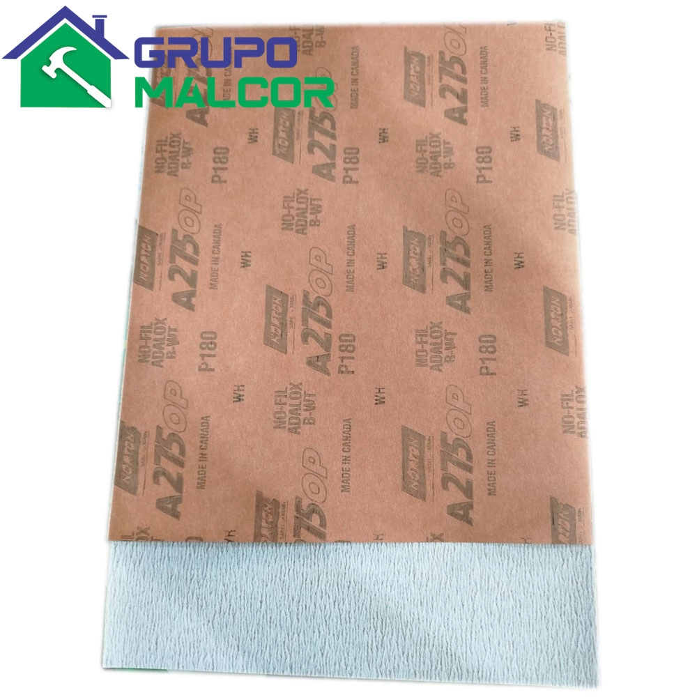 Lija al agua y seco Gr. 180 NORTON