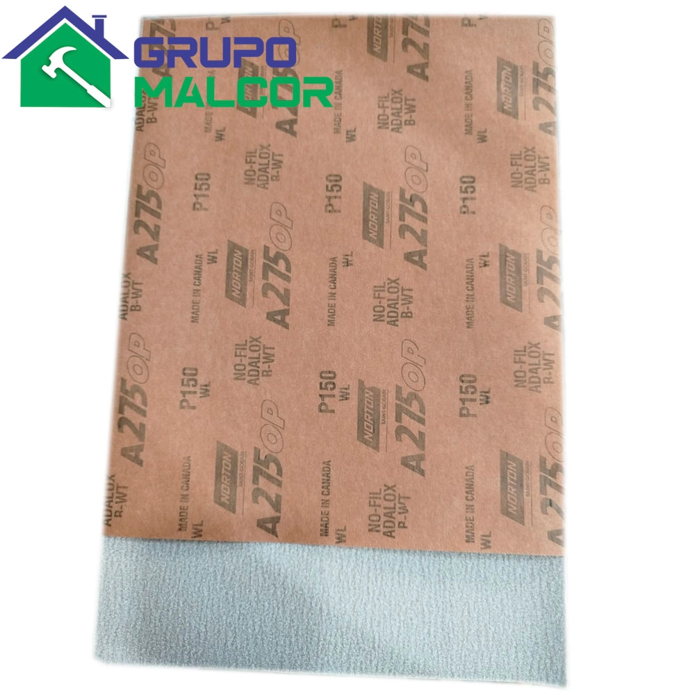 Lija al agua y seco Gr.150 NORTON