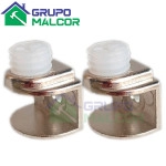 Soporte p/repisas Gripper Cromado