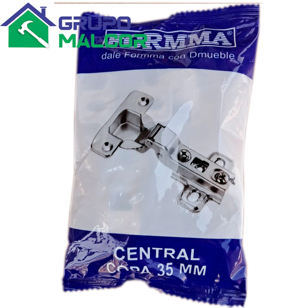 Bisagra Cangrejo Central 35mm Forma