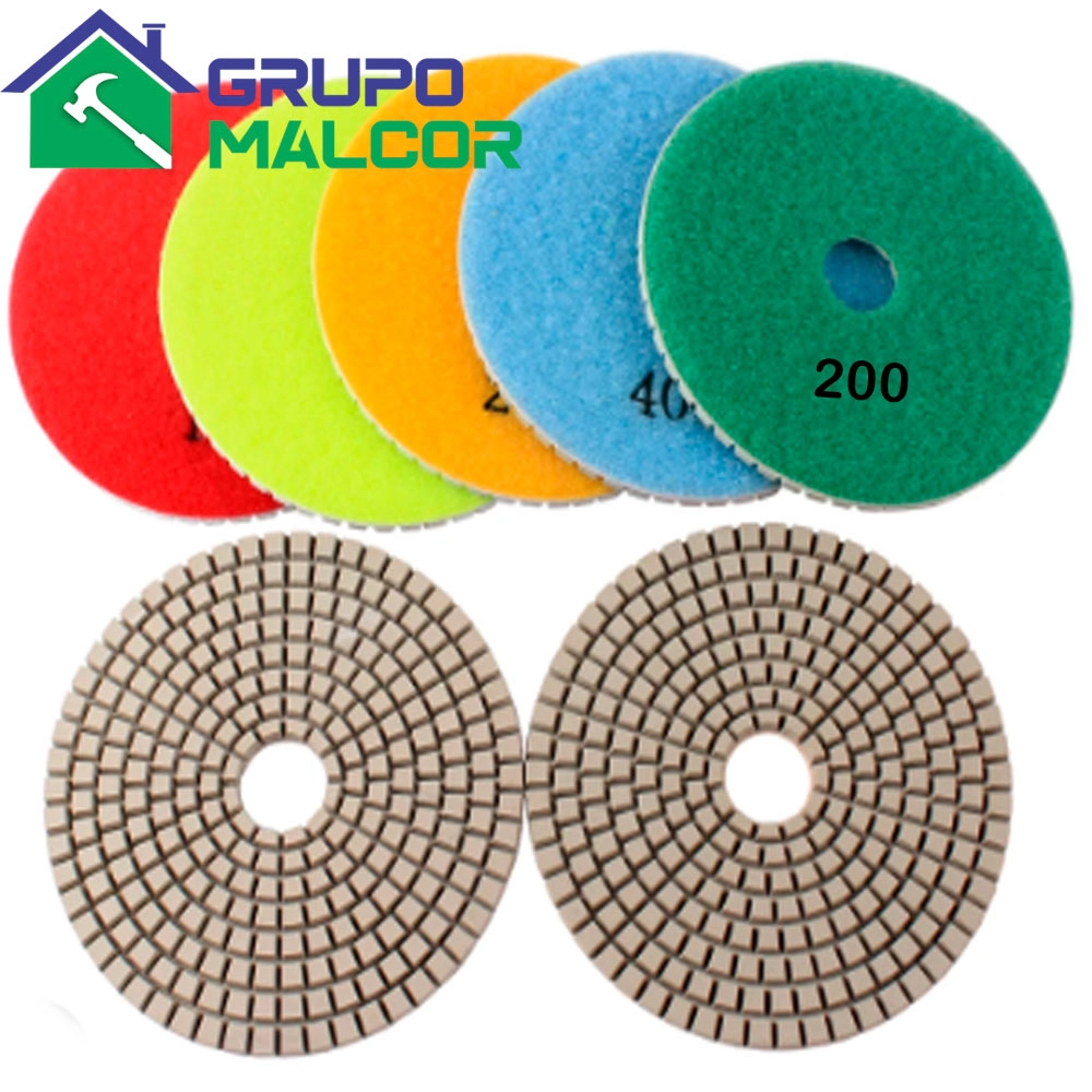 Juego de discos para pulir Granito