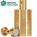 Plomada con centro y guia magnetica 17069 24oz Truper