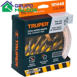 Cinta Antideslizante BICOLOR 101448 truper