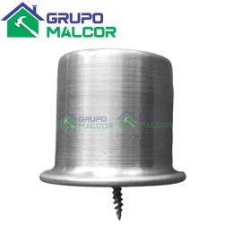 Distanciador P/vidrio inoxidable 2x30mm