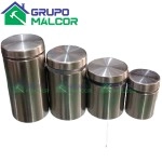 Distanciador p/vidrio inoxidable 25x50mm