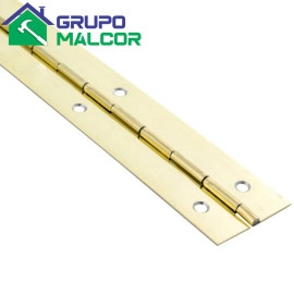 Bisagra piano dorada - 3.5M