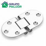 Bisagra plana Cromada