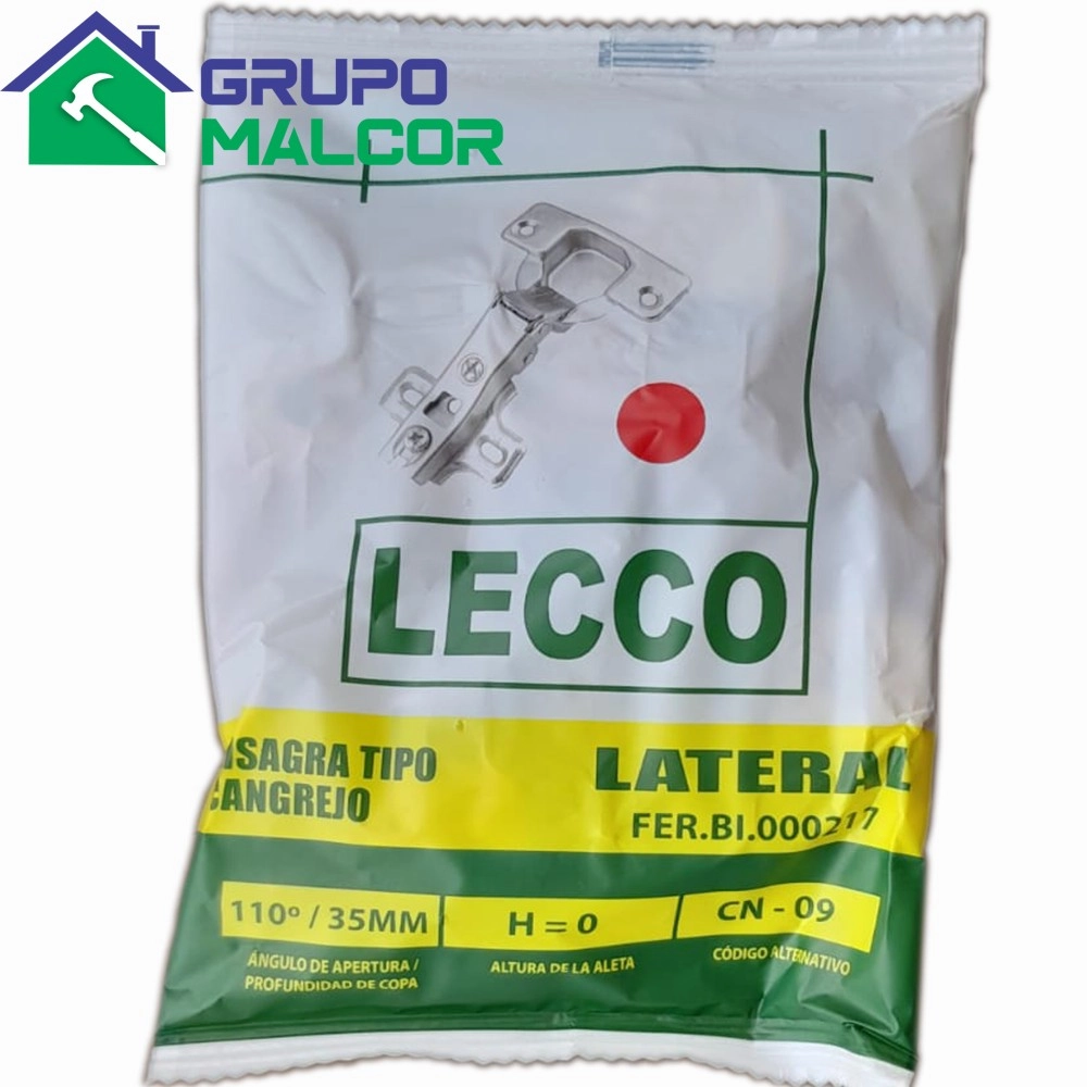 Bisagra Cangrejo Lateral 35mm Lecco
