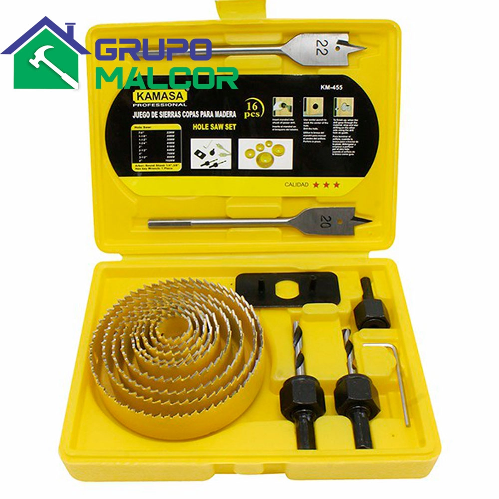 Juego de Copa Sierra 16 PZAS KM-455 KAMASA