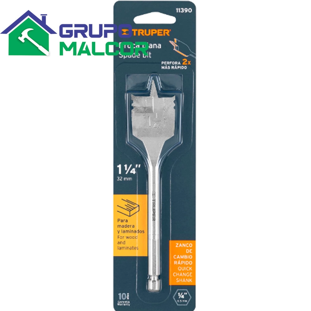 Mecha Paleta 11390 - 1 1/4" Truper