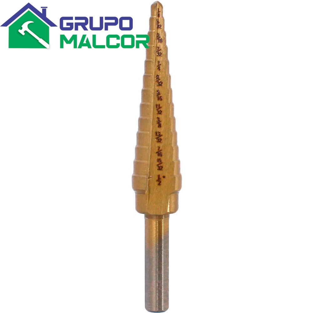 Broca Escalonada Metal 1/8" - 1/2" TOLSEN