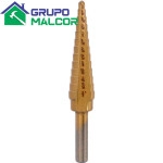 Broca Escalonada Metal 1/8" - 1/2" TOLSEN