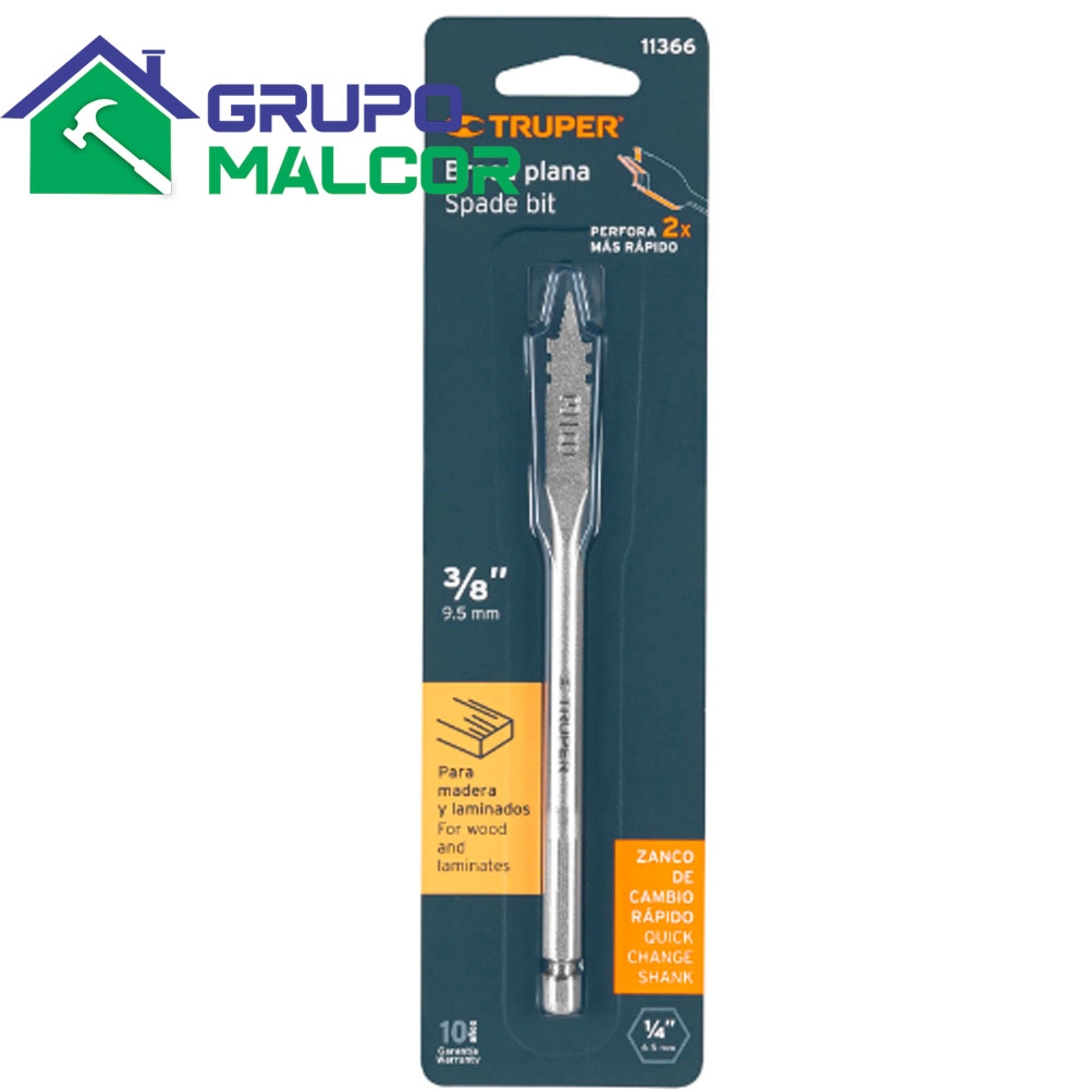 Mecha Paleta 11366 - 3/8" Truper