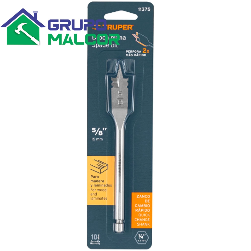 Mecha Paleta 11375 - 5/8" Truper