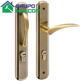 Cerradura Principal de Embutir Moderna Bronc. Antiguo  Derecha Cantol